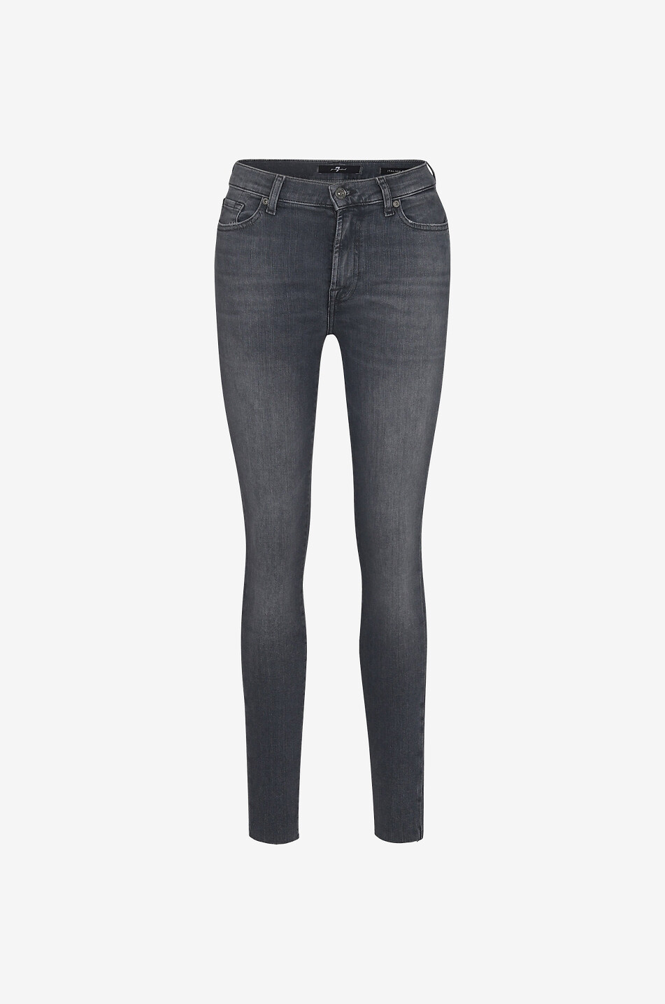 Jean délavé The High Waist Skinny Slim Illusion Prelude