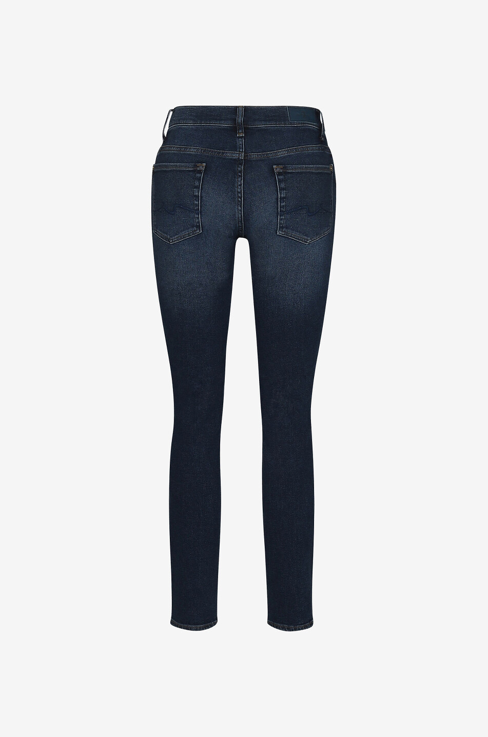 7 FOR ALL MANKIND Roxanne cotton slim-fit jeans Women MEDIUM BLUE 2