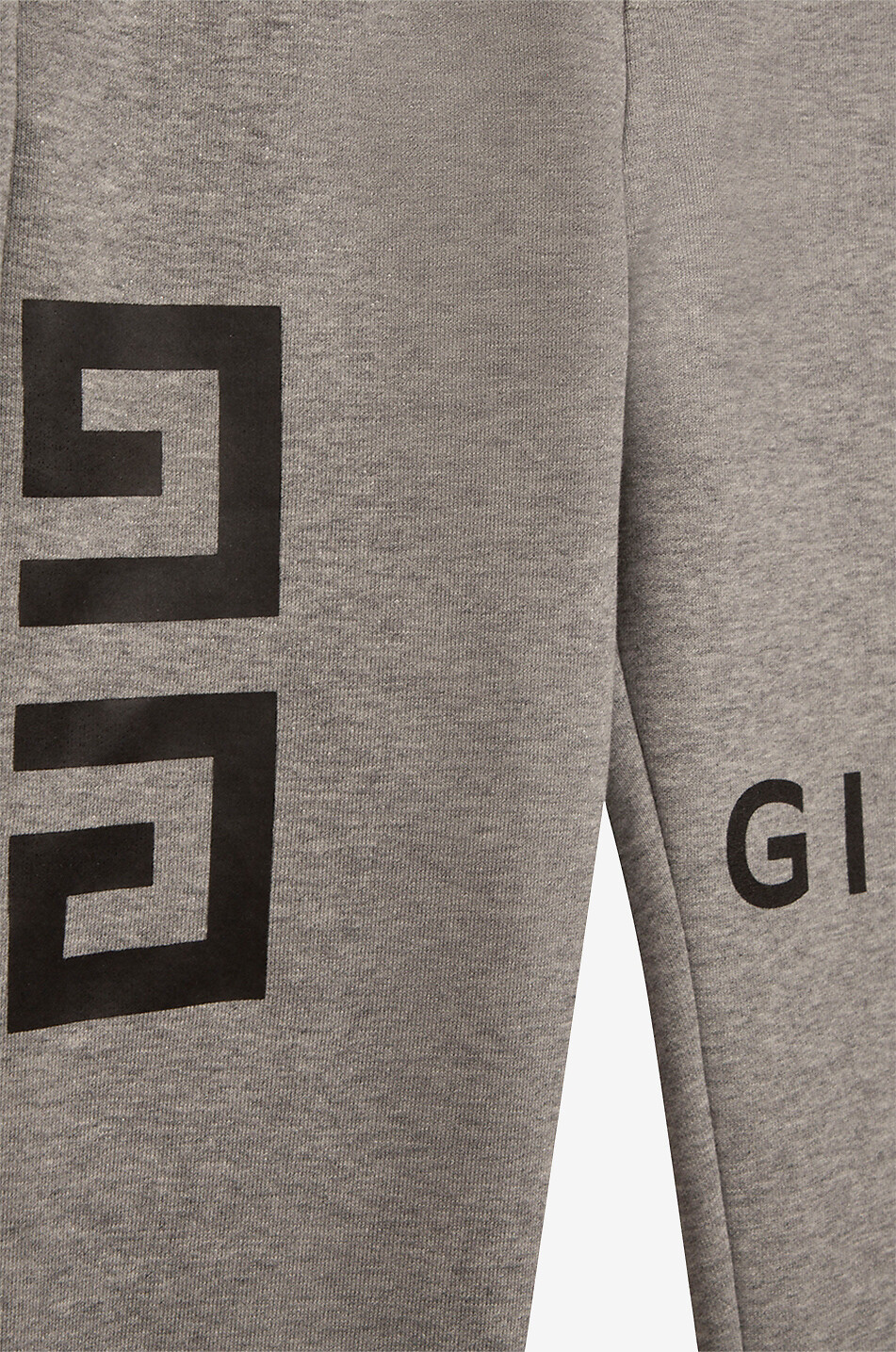 Logo and monogram printed boy's track trousers