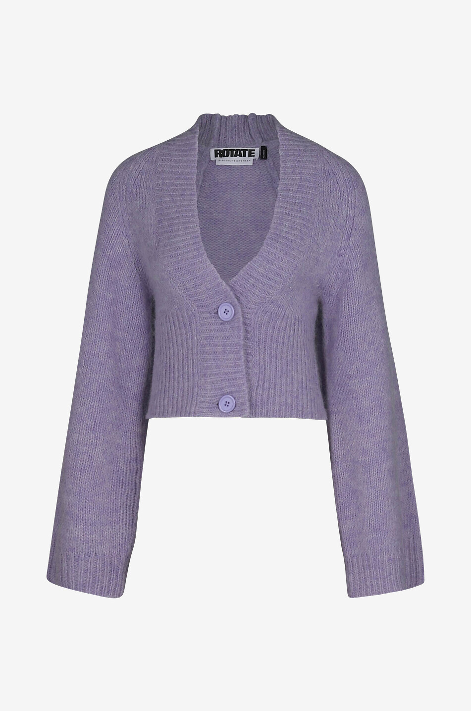 ROTATE BIRGER CHRISTENSEN Cardigan en laine Rosemary Femme VIOLET CLAIR 1