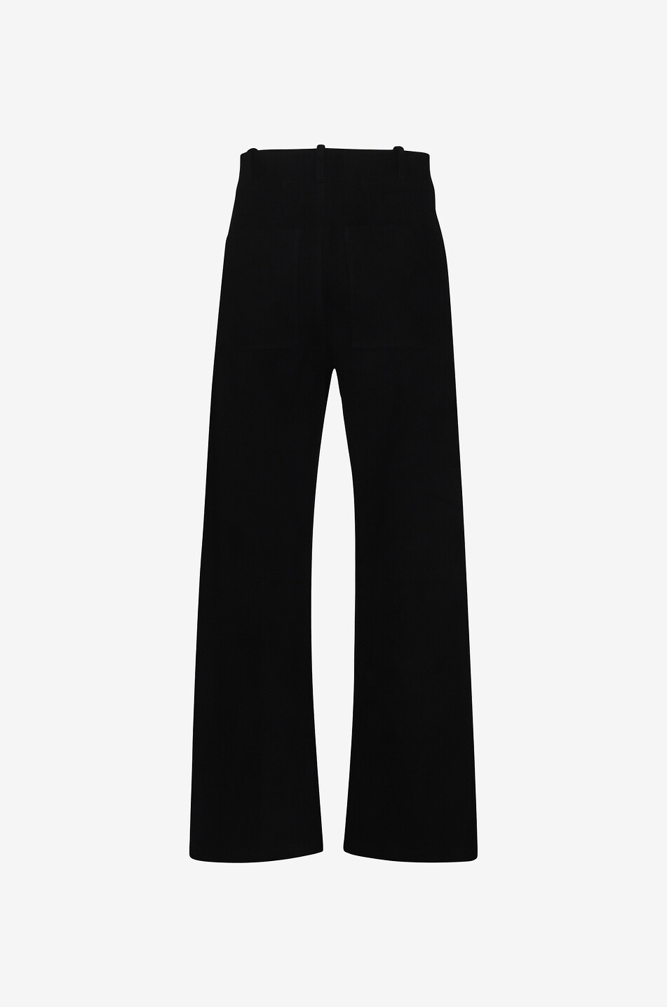 ARMA Pantalon large en cuir Giacinta Femme NOIR 2