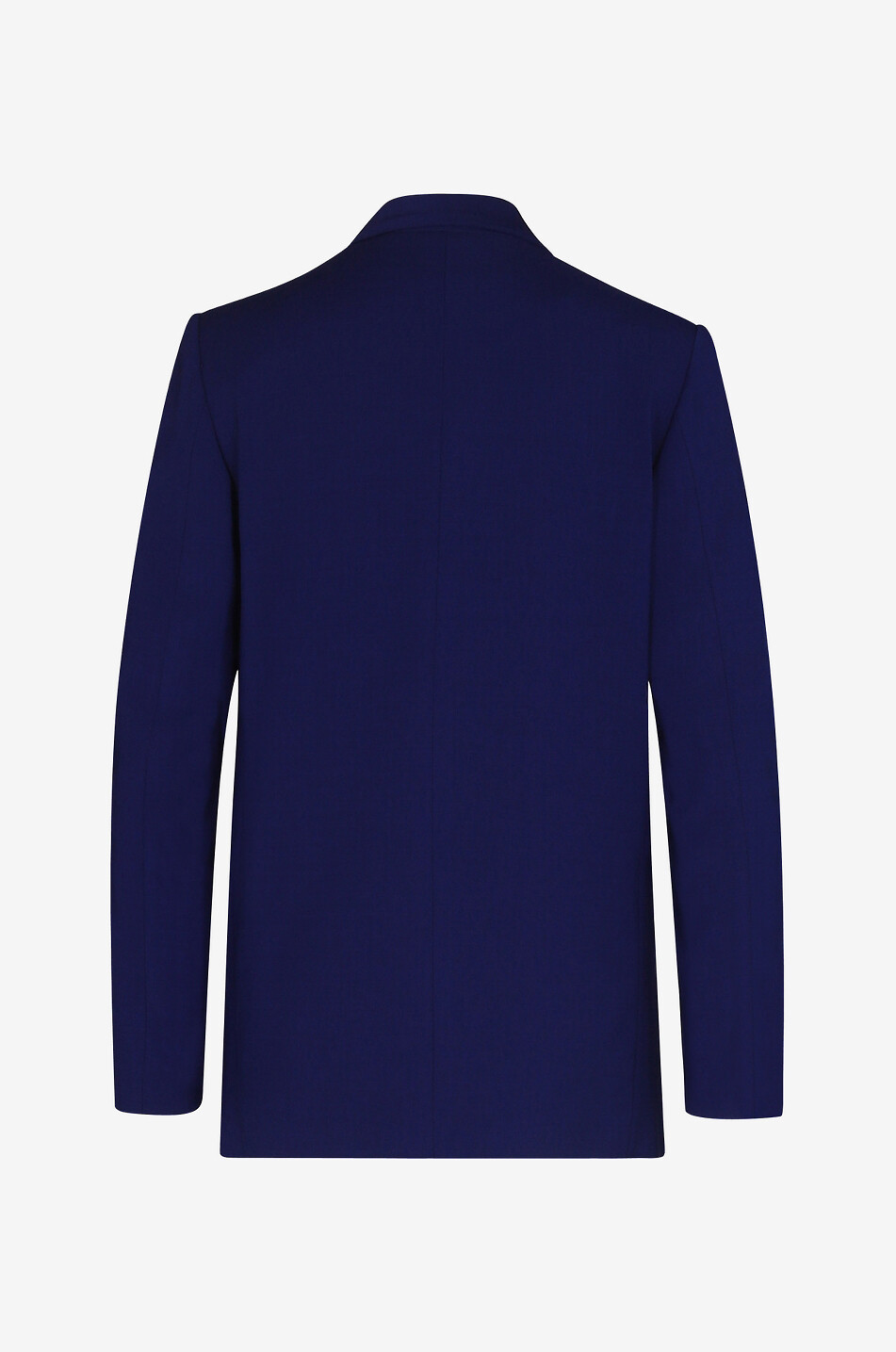 FORTE FORTE Einreihiger Blazer aus Wolle und Viskose Damen VIOLETT 2