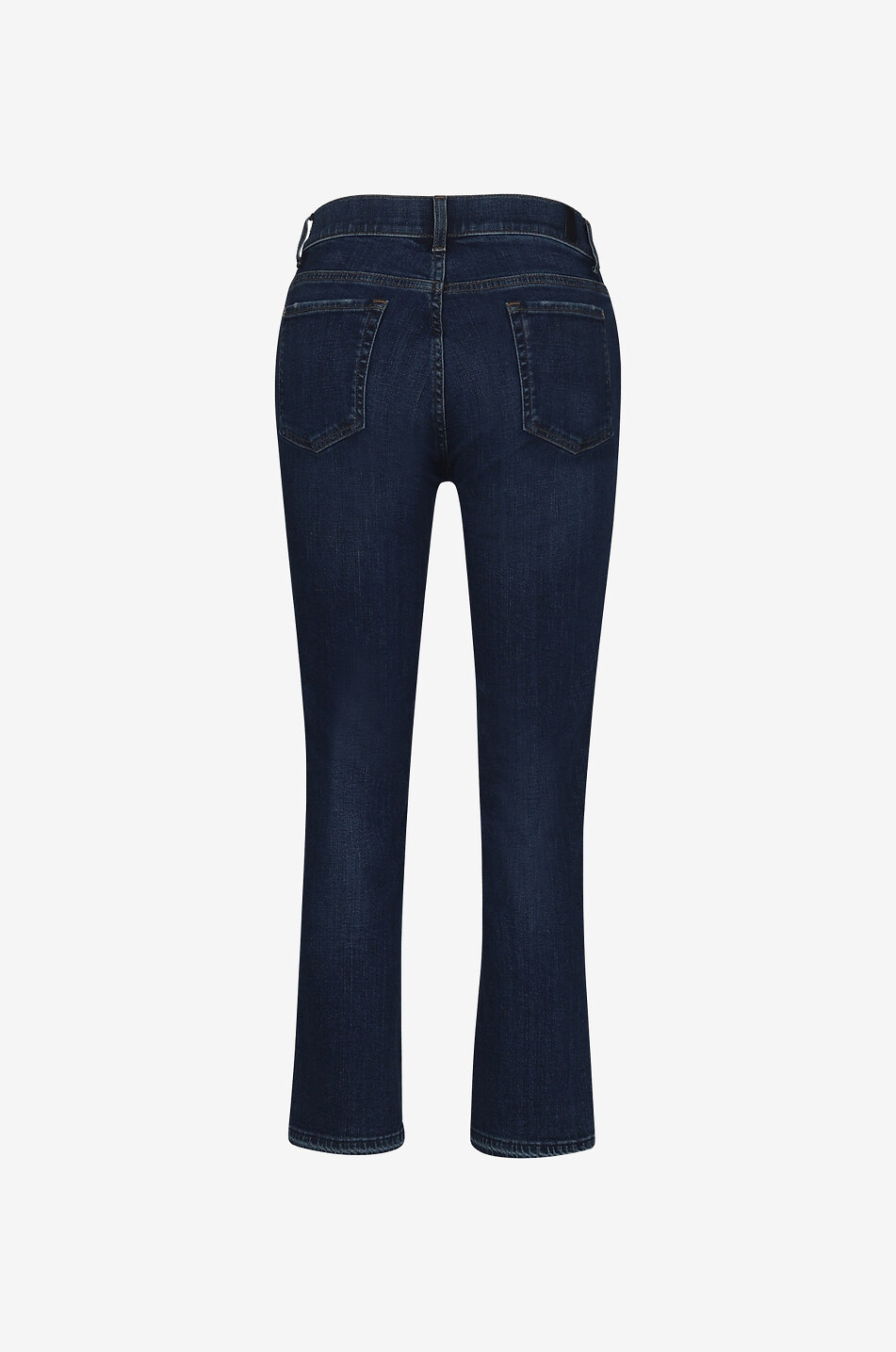 Jean droit en coton The Straight Crop Slim Illusion Highline