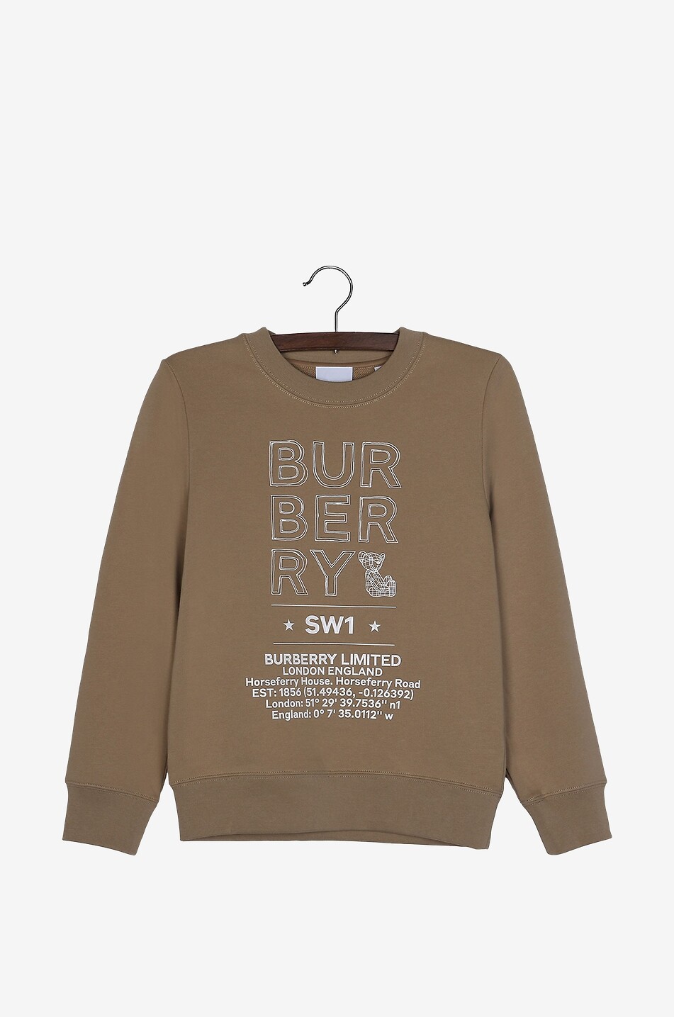 Joel boy's printed crewneck sweatshirt