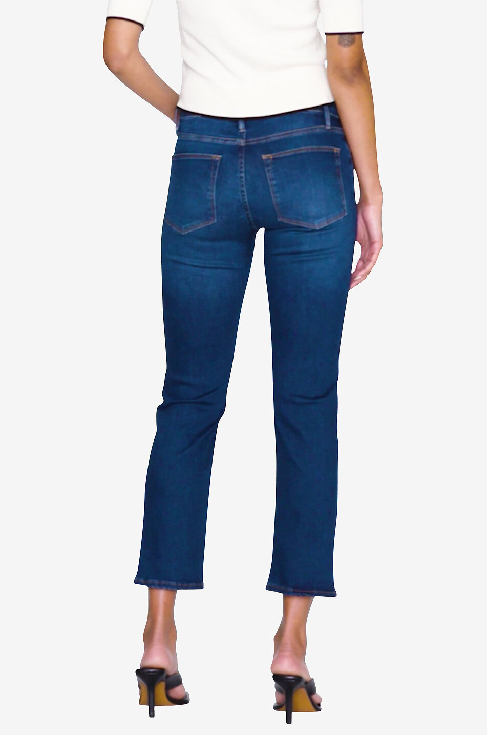 Jeans aus Baumwolle und Lyocell Le Skinny de Jeanne Stover