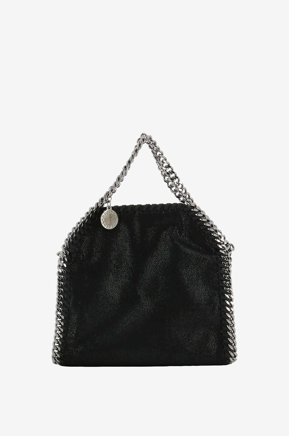Tiny Falabella Shaggy Deer faux suede mini tote bag