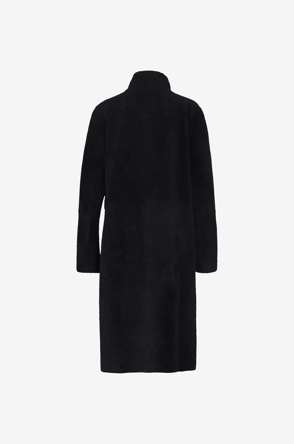 ARMA Manteau réversible en peau lainée Jill Merinillo Femme BLEU FONCE 2