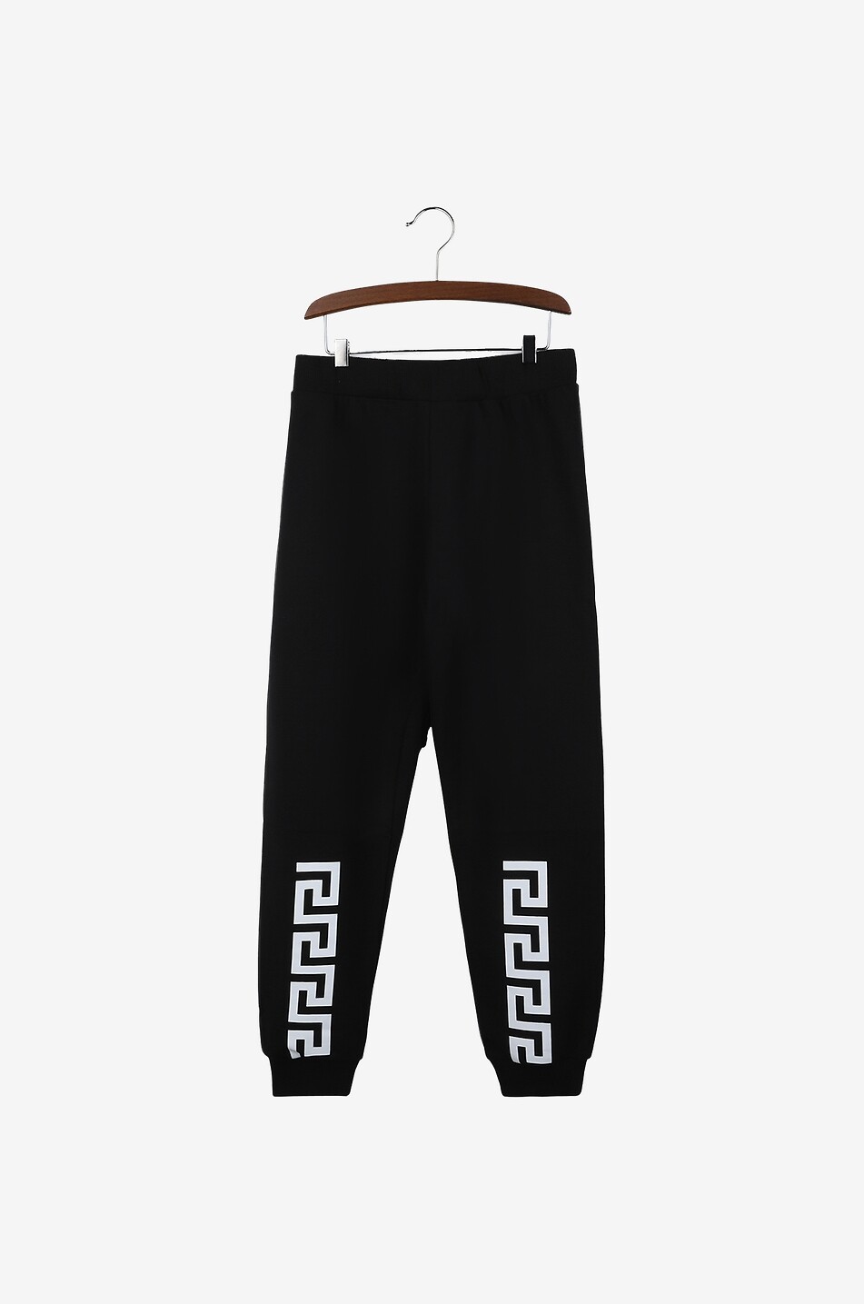 VERSACE Jungen-Jogginghose mit Print Greca Junge SCHWARZ 1
