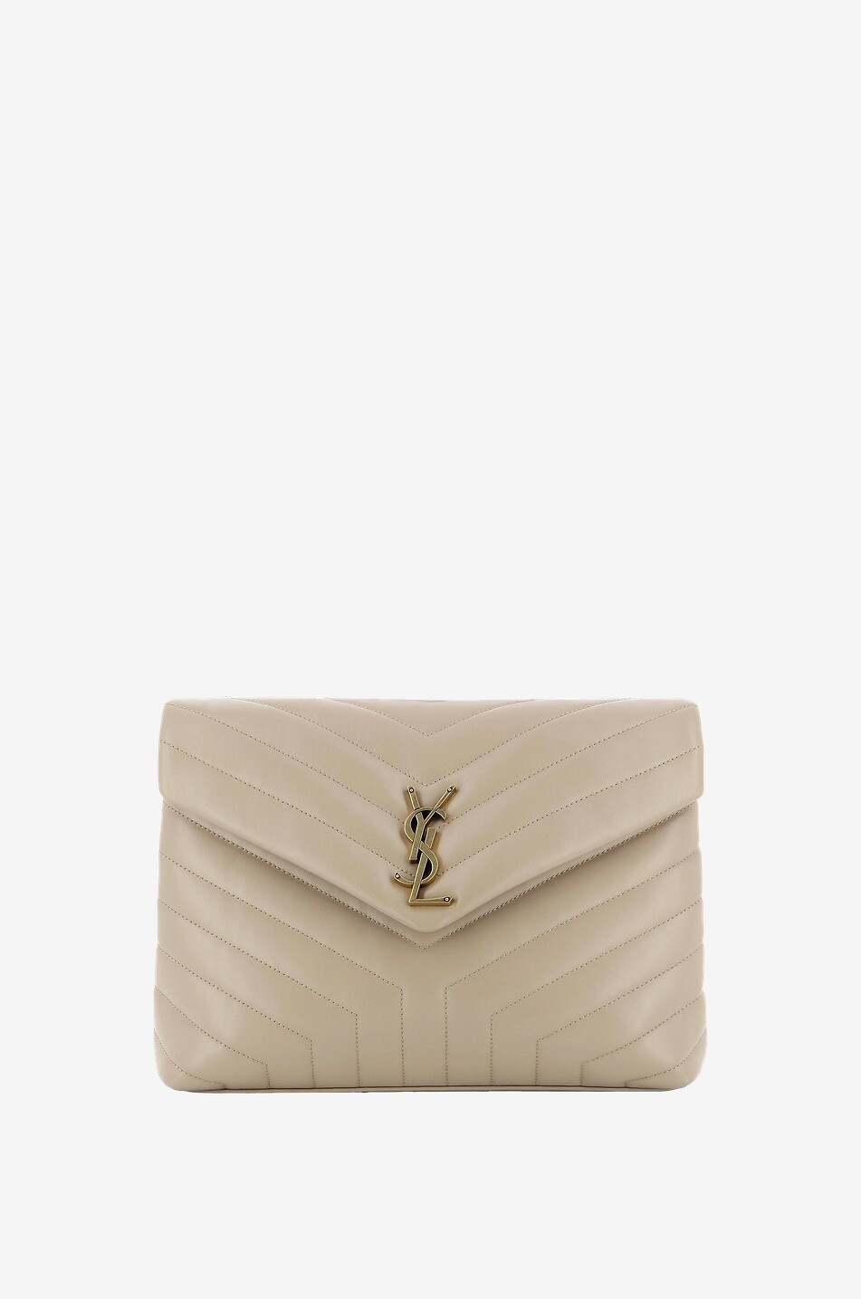 Sac porté épaule en cuir matelassé Loulou Medium