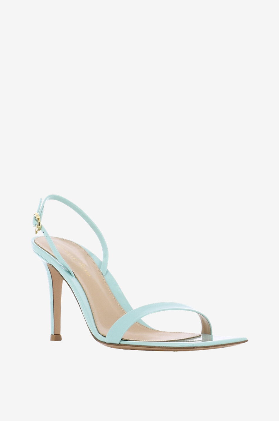 Sandalen mit Absatz aus Lackleder Ribbon Stiletto 85