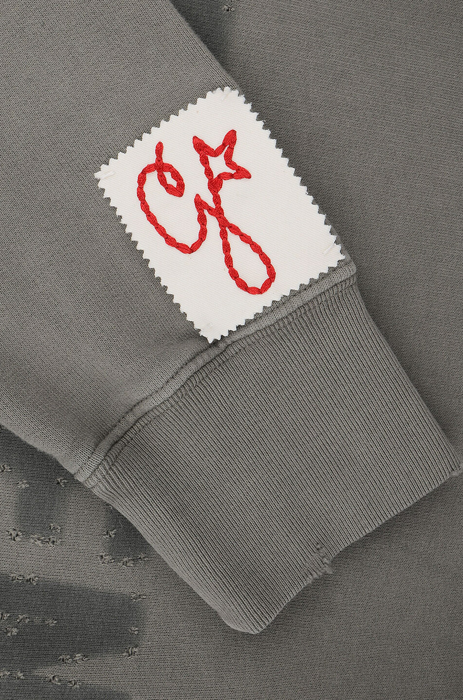 GOLDEN GOOSE Sweatshirt aus Baumwolle mit Print Golden Herren MITTELGRÜN 3