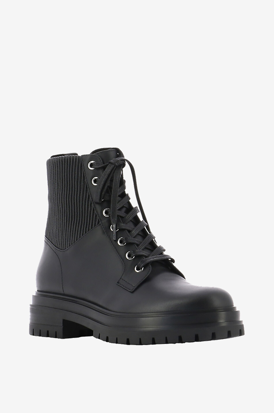 Schnürstiefeletten aus Kalbsleder Martis 20