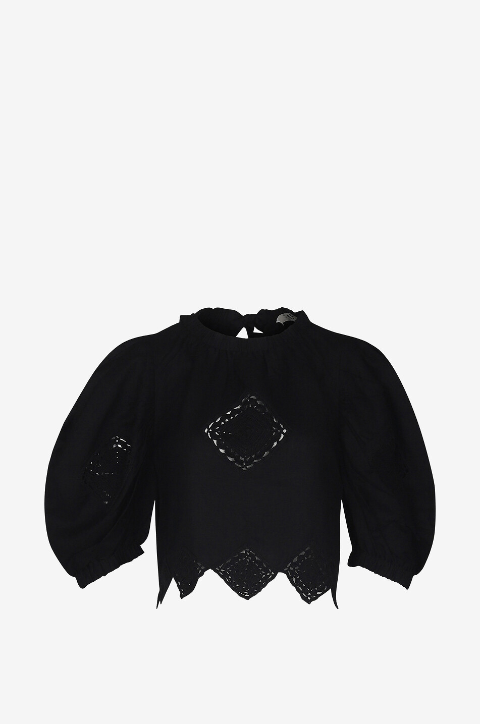 Kurze Bluse aus Leinen Vlada