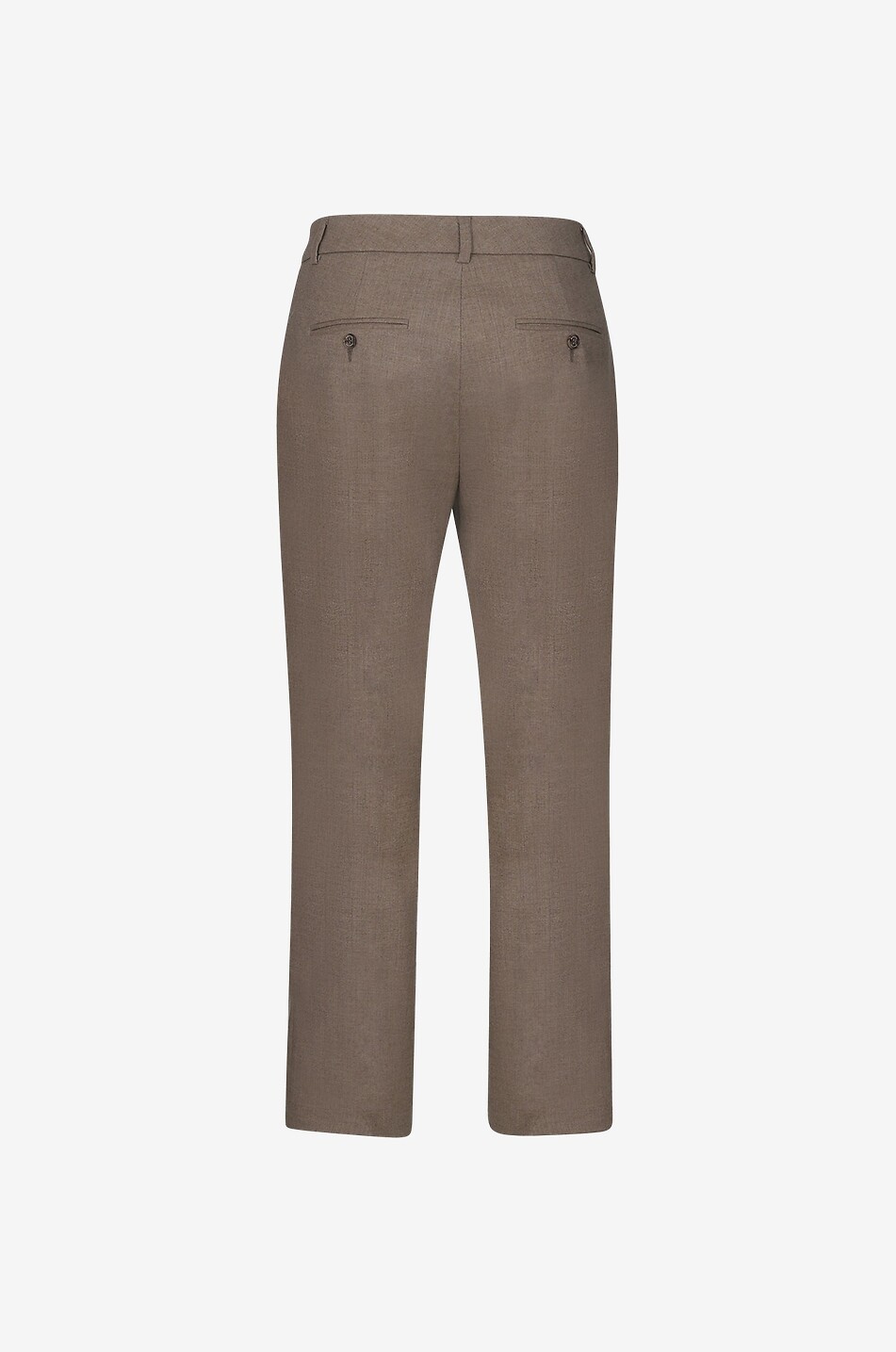 Pantalon droit en laine mélangée Mary Cashmere Touch