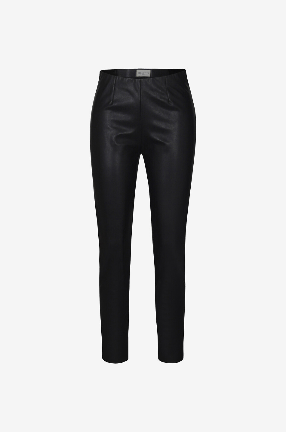 Sabrina faux leather slim fit trousers