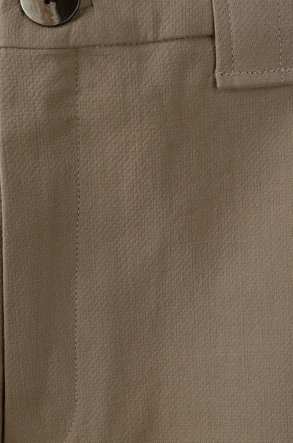 Carrot suit trousers in organic cotton