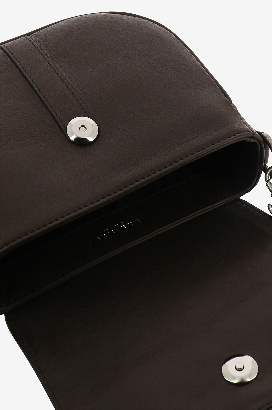 GOLDEN GOOSE Sac à main en cuir bovin Francis Bag Femme MARRON FONCÉ 5