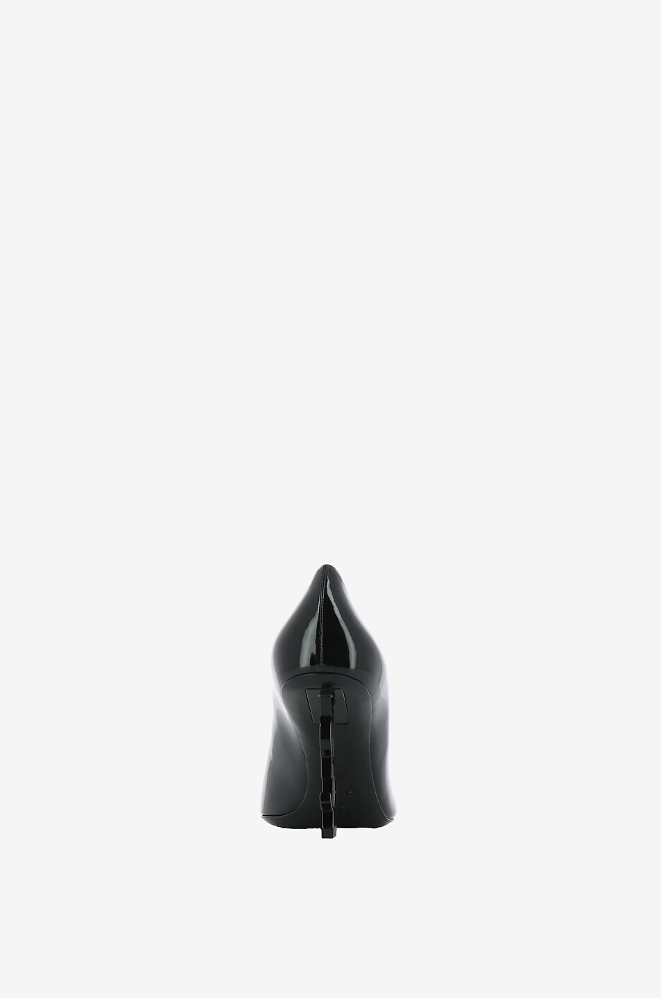 SAINT LAURENT PARIS Escarpins à bout pointu en cuir verni Opyum 85 Femme NOIR 5