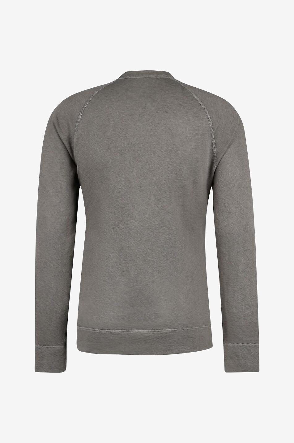 JAMES PERSE Rundhals-Sweatshirt aus geflammtem Jersey Herren GRAU 2