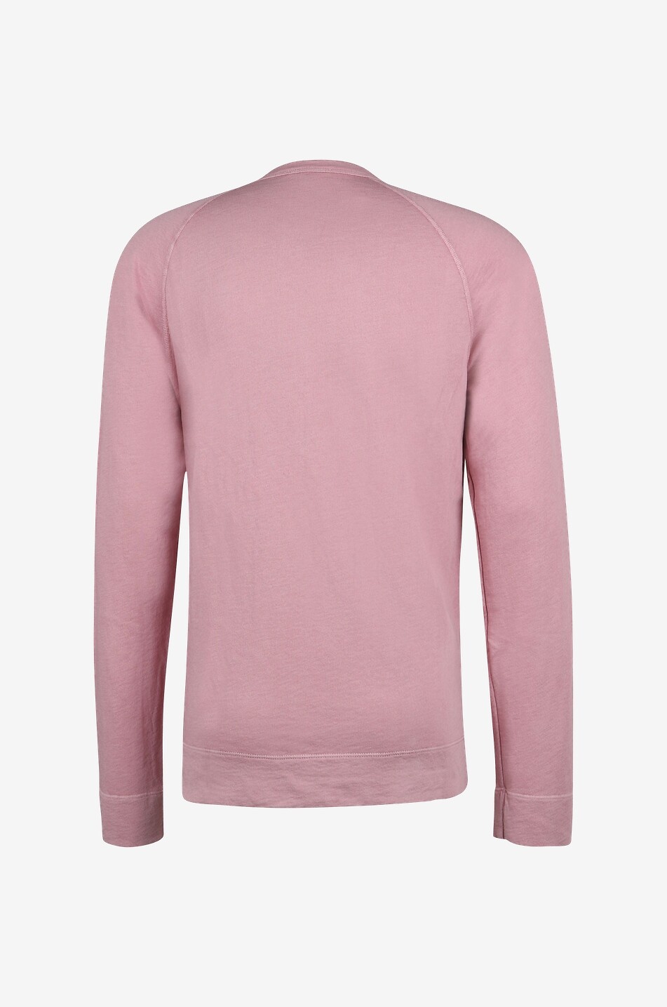 Rundhals-Sweatshirt aus geflammtem Jersey