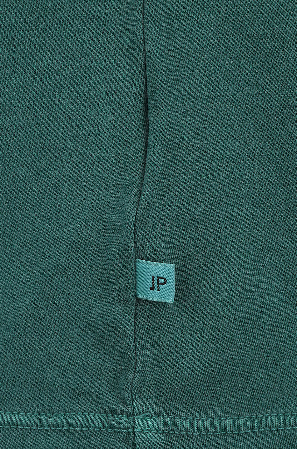 JAMES PERSE Rundhals-Kurzarm-T-Shirt aus leichtem Jersey Herren GRÜN 3