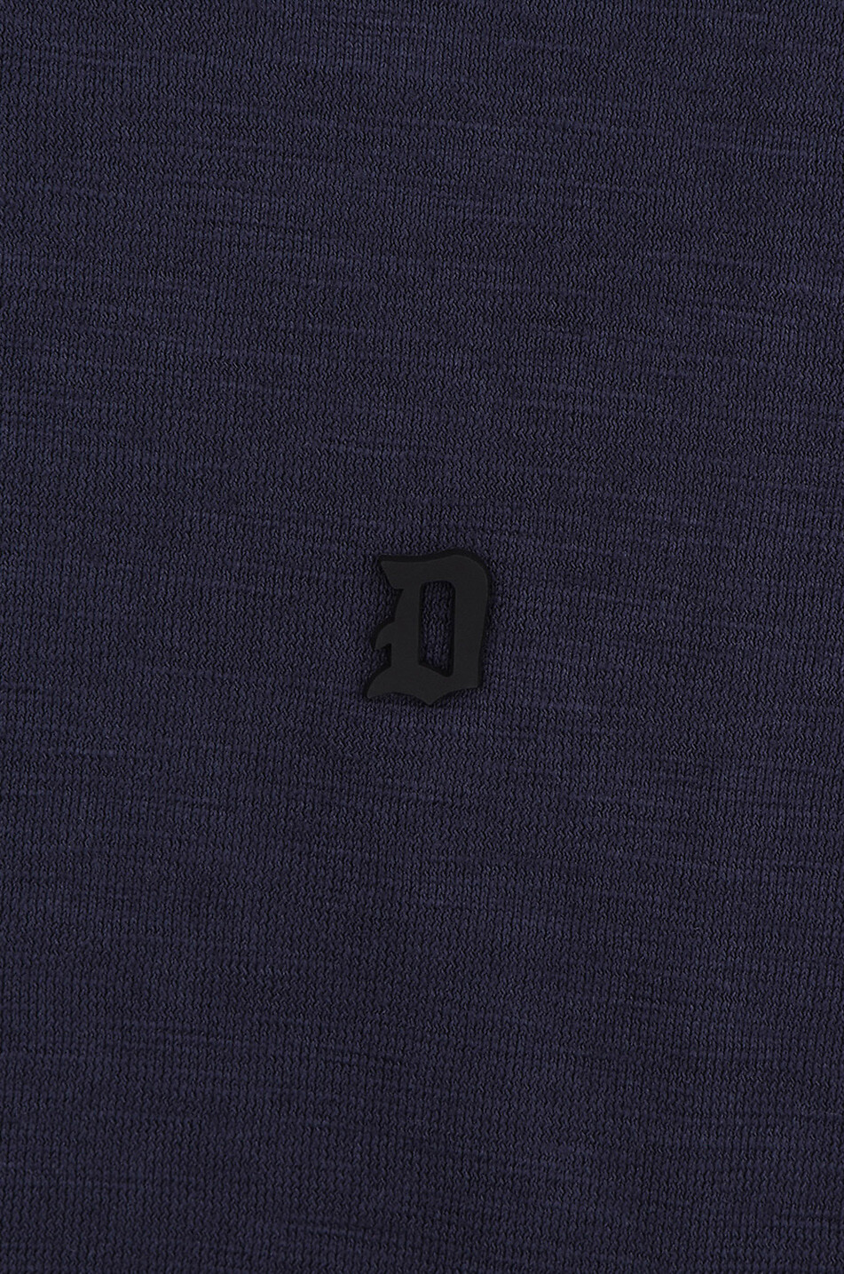 Monogrammed cotton short-sleeved T-shirt