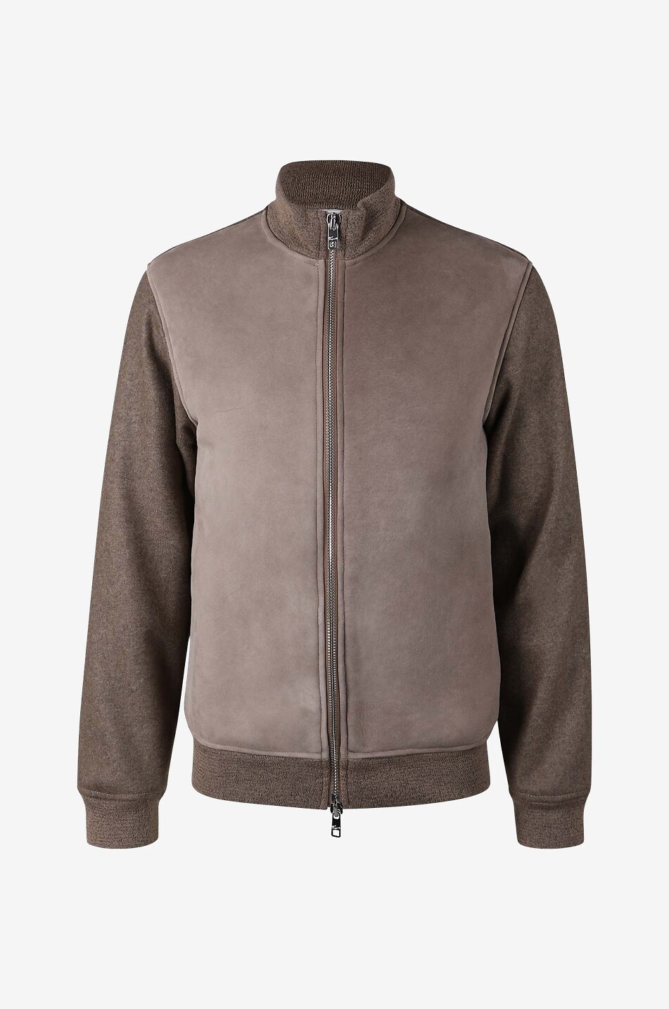 MARCO PESCAROLO Bomberjacke aus Schurwollmix Crans Herren BRAUN 1