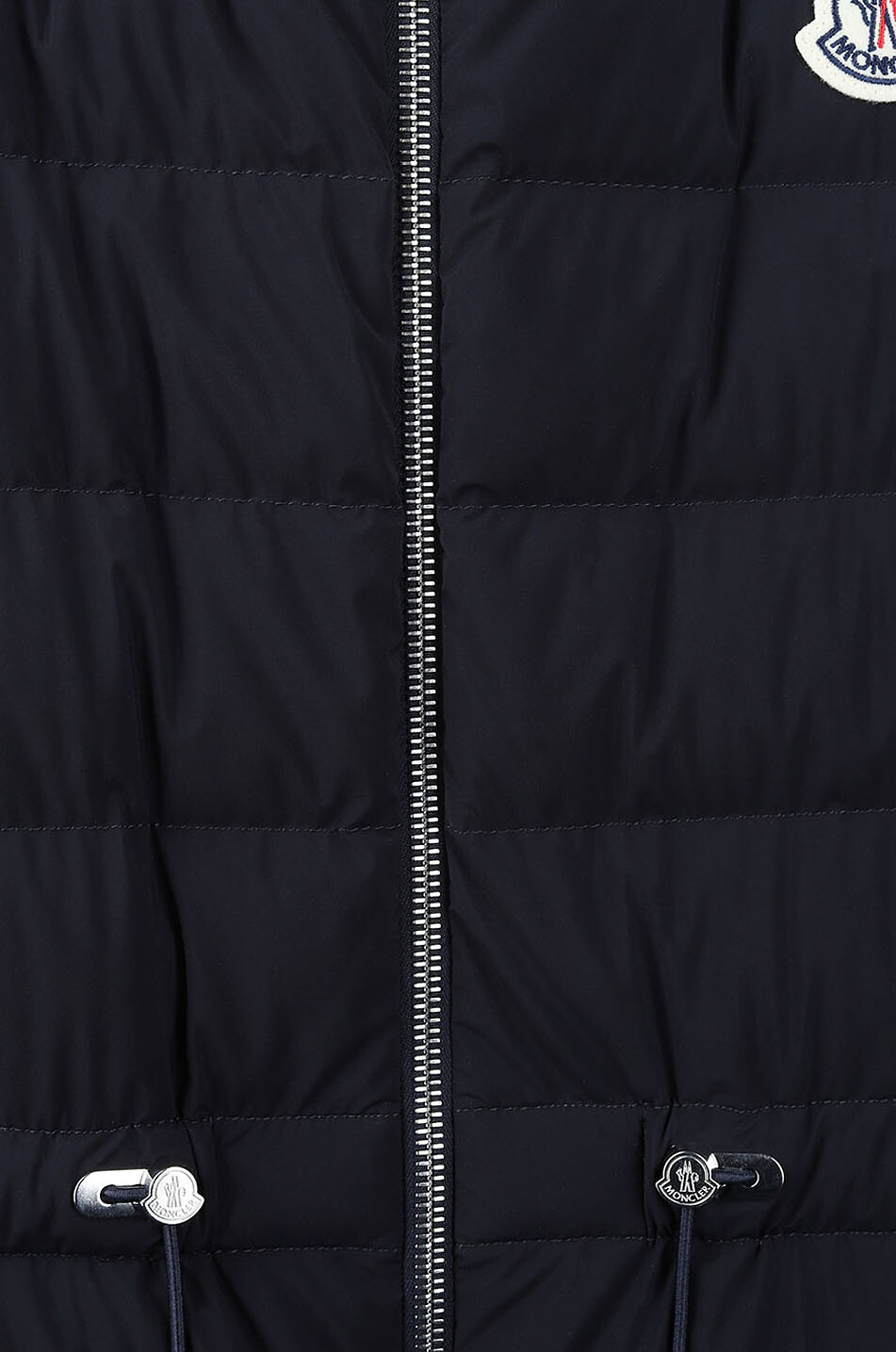 MONCLER Doudoune longue sans manches Lande Femme BLEU 3