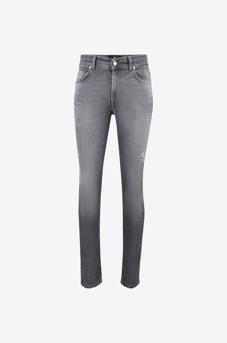 Skinny-Jeans aus Baumwolle Paxtyn Selected Grey