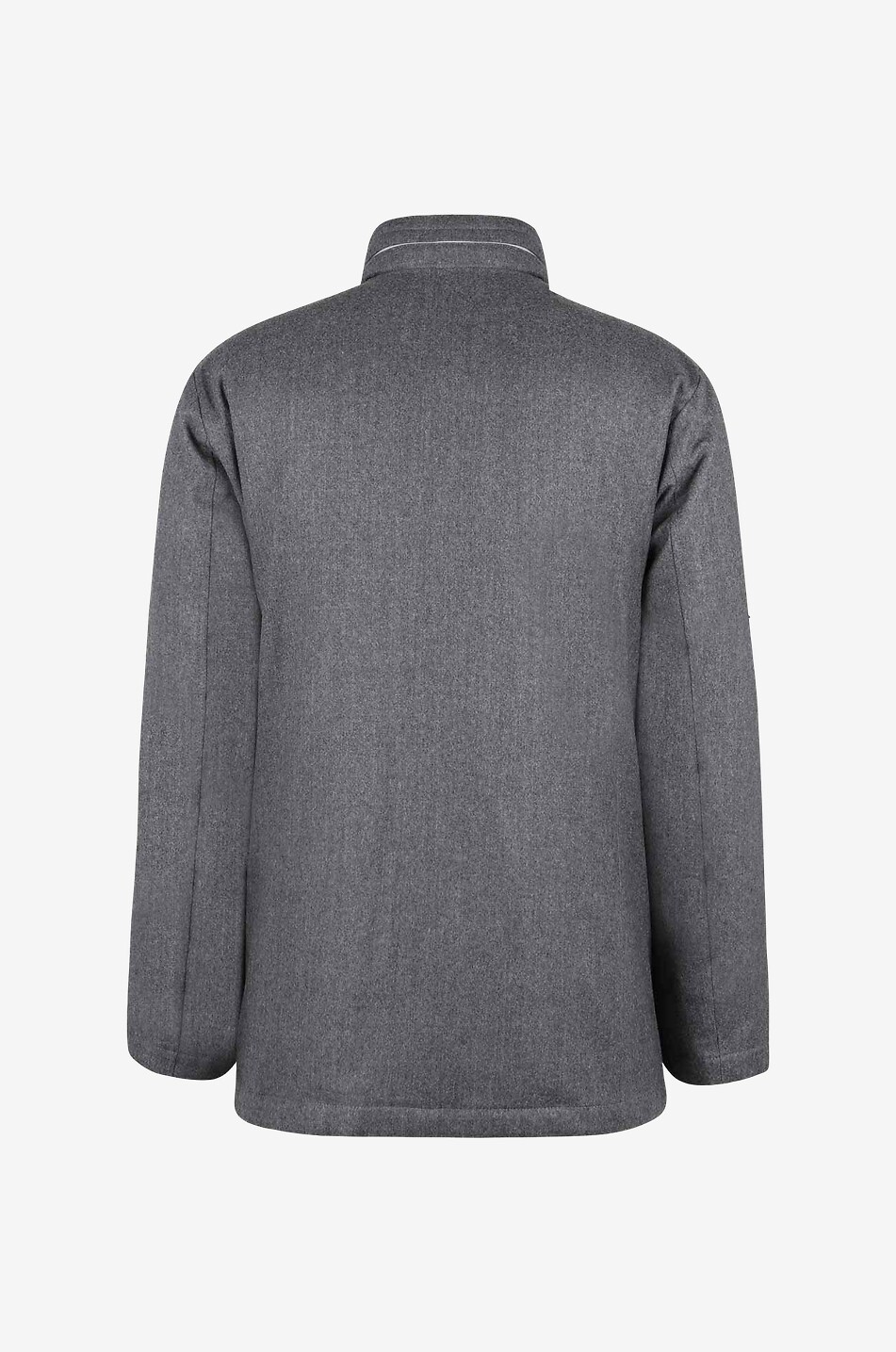 Parka aus Wolle mit Daunenfutter