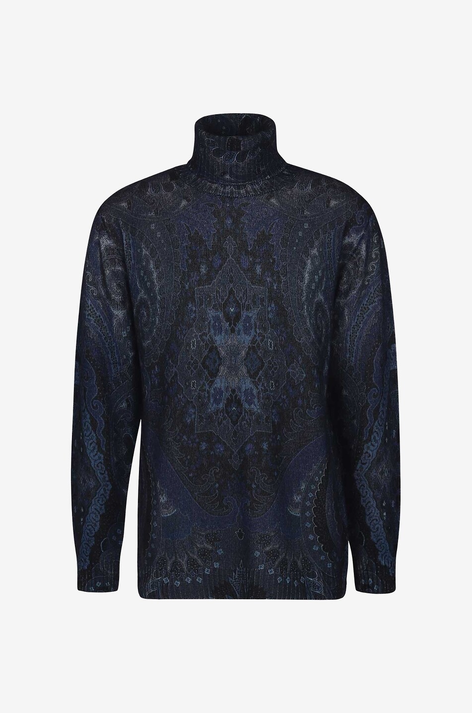 Carpet printed wool turtleneck jumper ETRO Bongenie Outlet