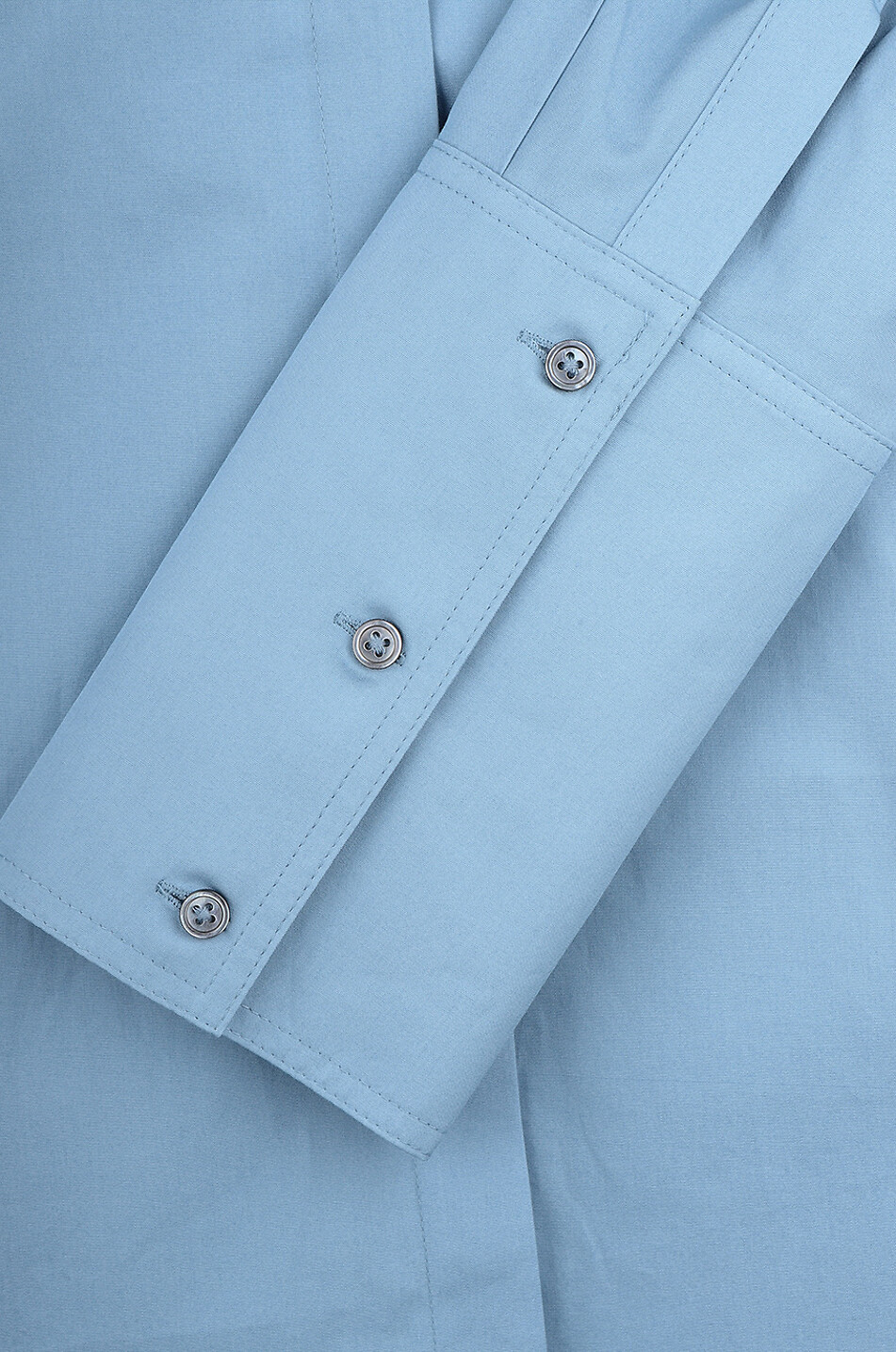 Chemise à manches longue en popeline Fedora