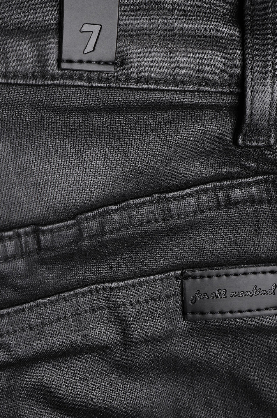 Jean bootcut en coton High-Waist Slim Kick