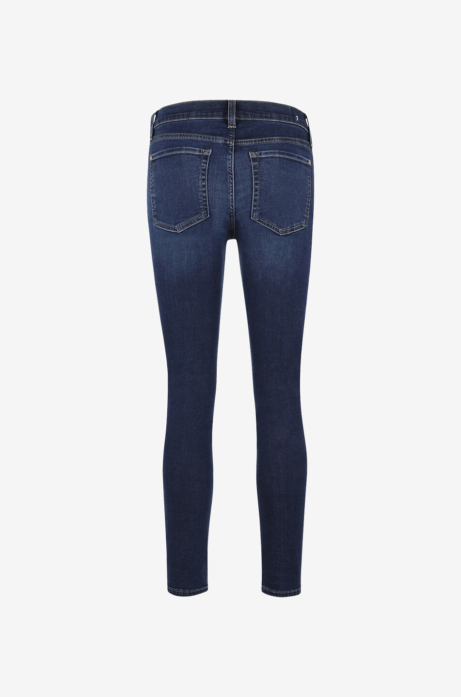 The Ankle Skinny B(air) Eco Rinsed Indigo cotton jeans