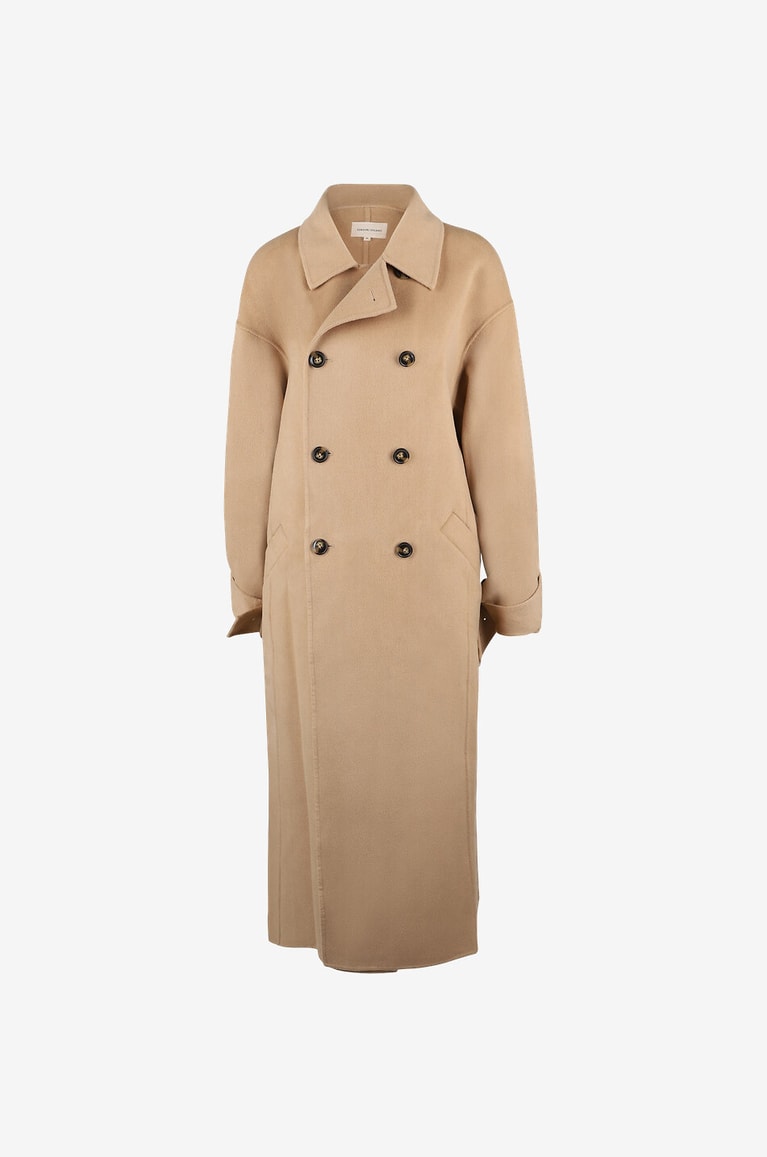 LOULOU STUDIO Boras wool and cashmere coat Women BEIGE 1