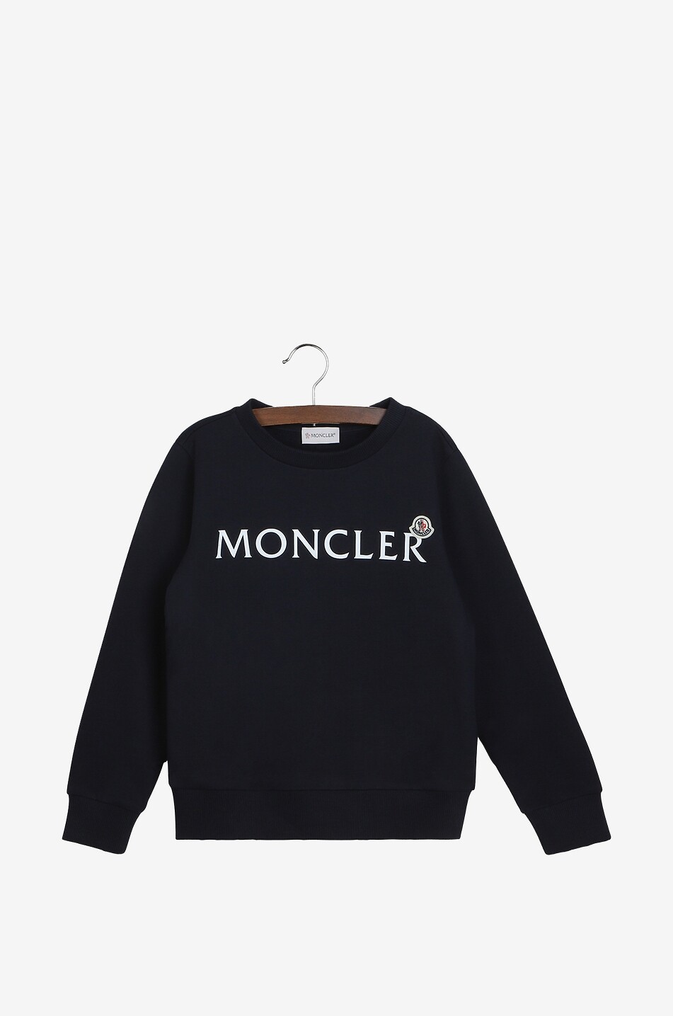 Sweat-shirt à col rond garçon imprimé logo