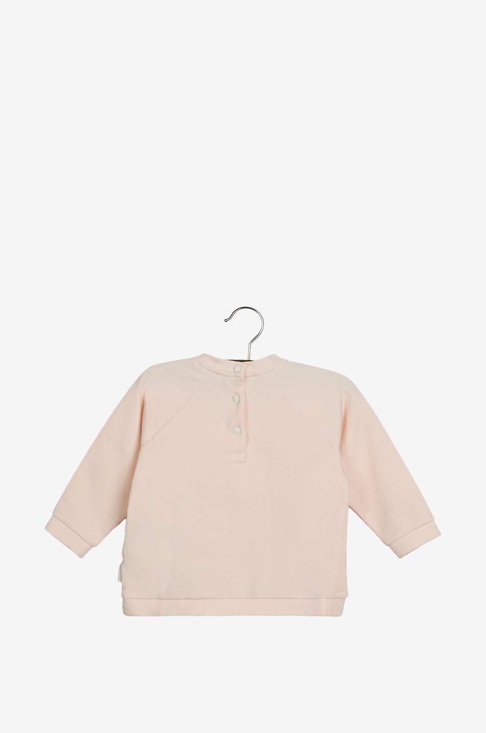 MONCLER Sweat-shirt bébé à col rond imprimé logo Bébé ROSE 2