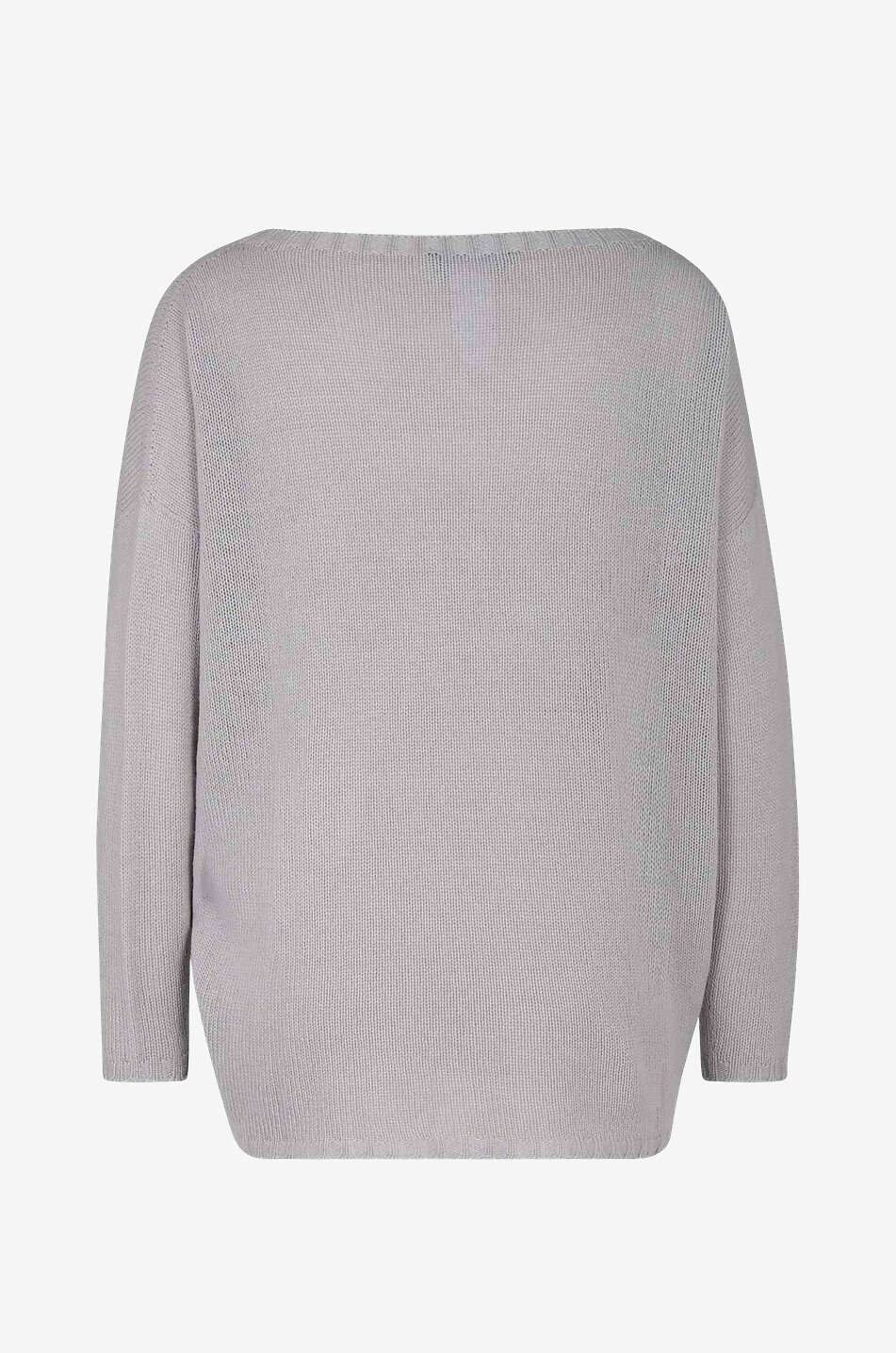 FABIANA FILIPPI Pull ample en cachemire à col bateau Femme GRIS 2
