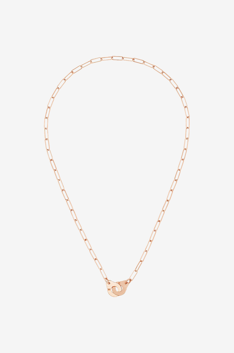 Collier en or rose Menottes R10