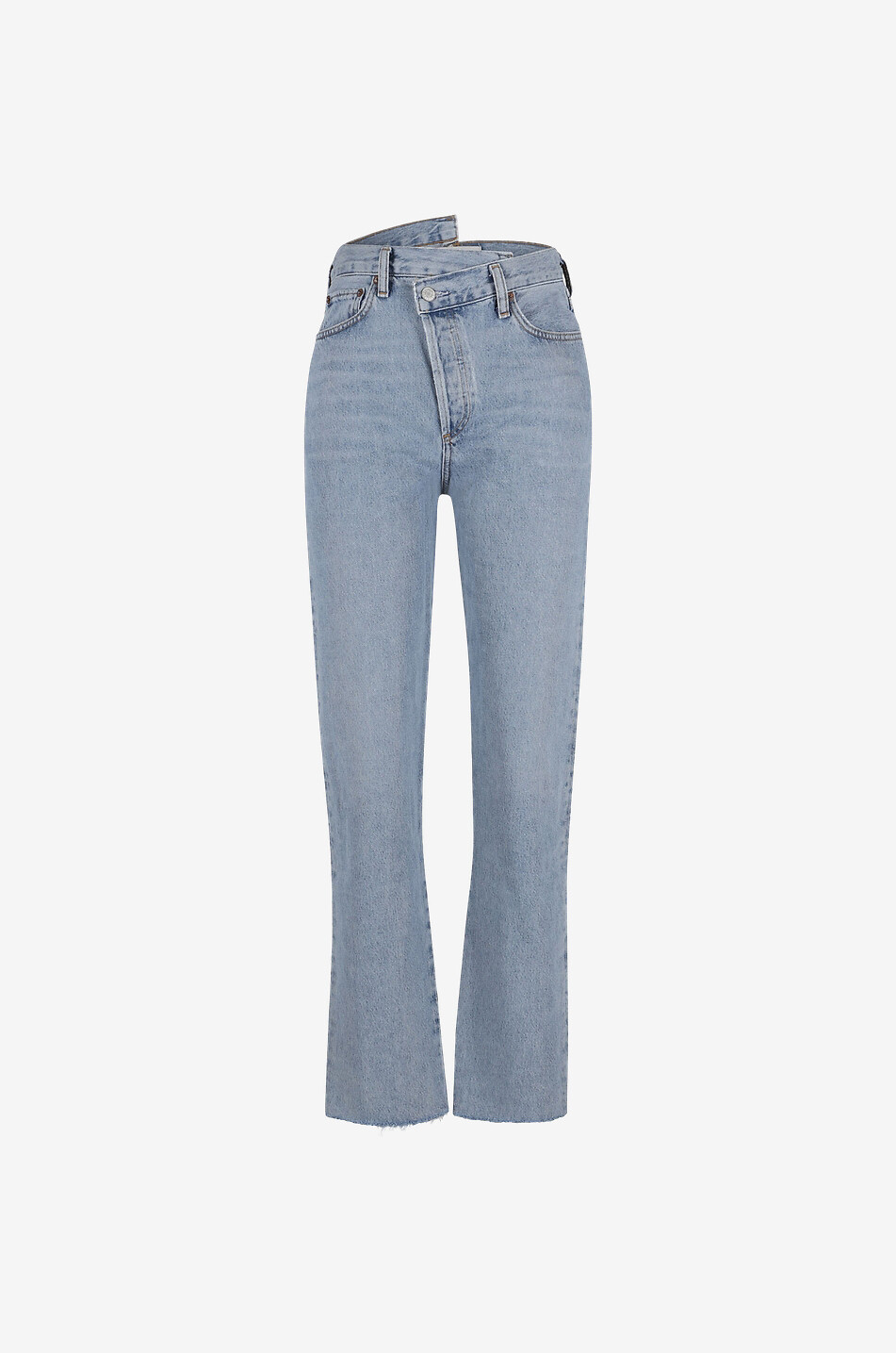 Gerade geschnittene Jeans aus Biobaumwolle Criss Cross In Dimension