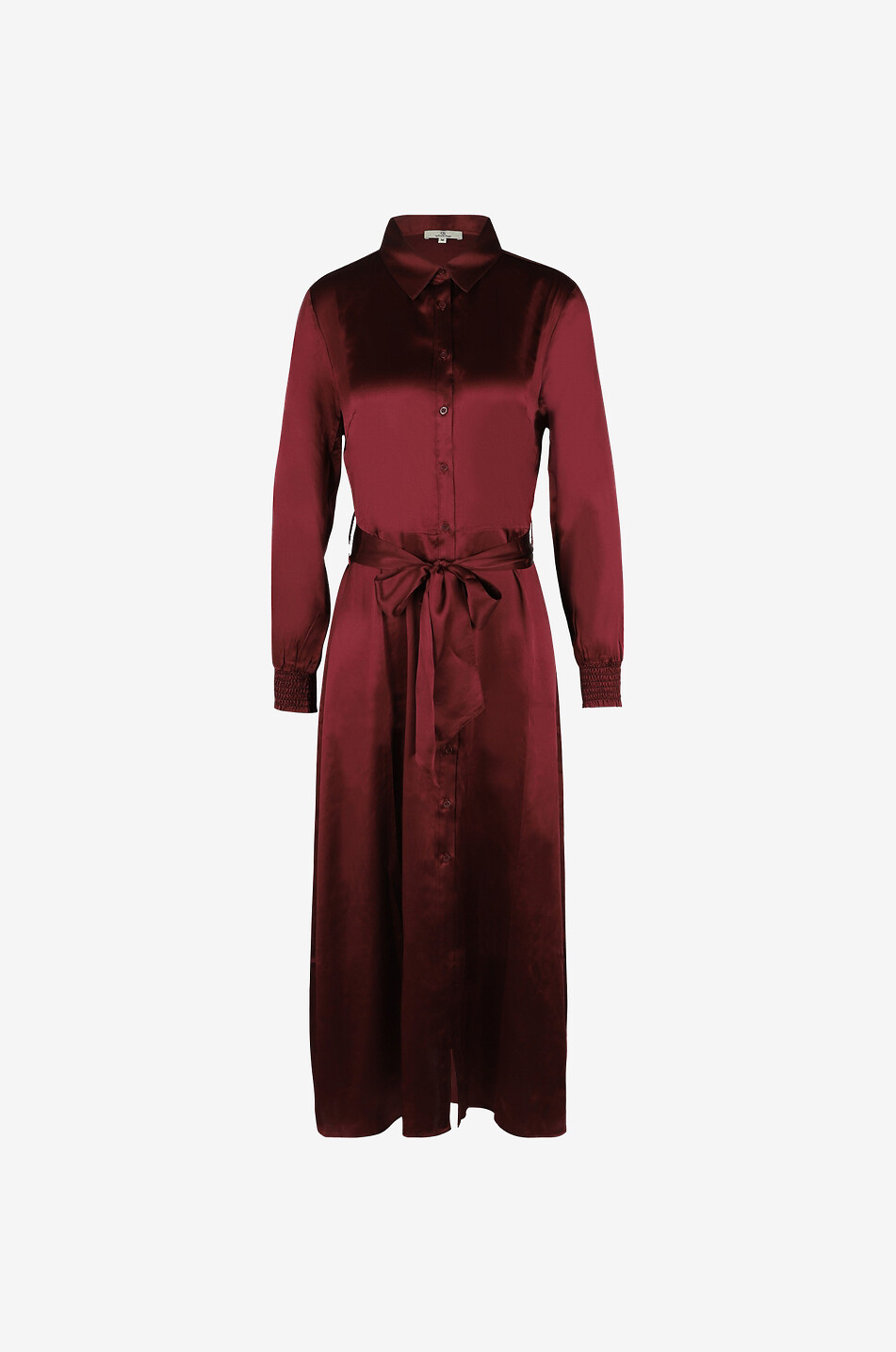 CHARLOTTE SPARRE COPENHAGEN Robe mi-longue en soie Femme ROUGE MOYEN 1