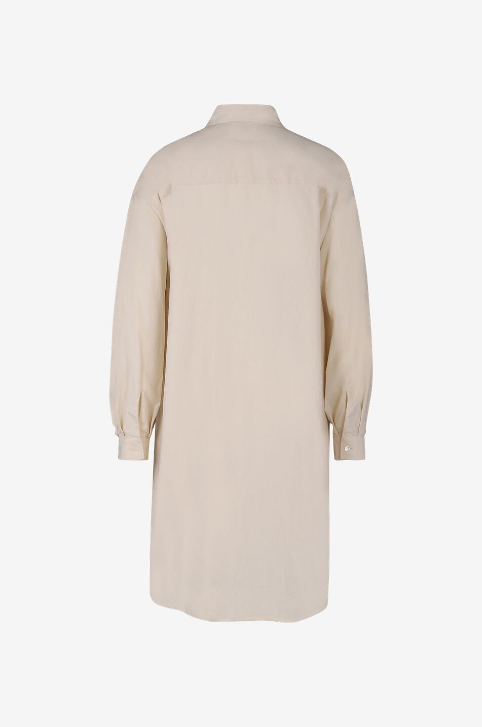 MM6 Cotton shirt dress Women WHITE 2