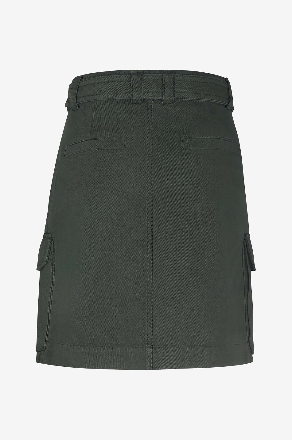 WEEKEND MAX MARA Kurzer Rock aus Gabardine Fiero Damen DUNKELGRÜN 2
