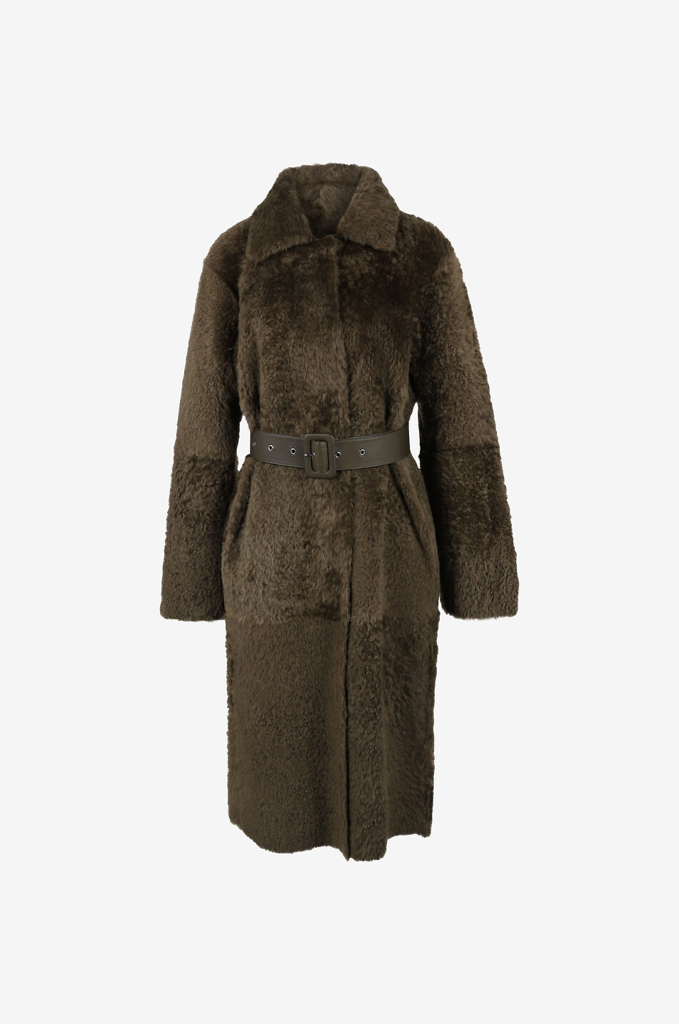 ARMA Wende-Mantel aus Schafsfell Stina Merinillo Damen MITTELGRÜN 1