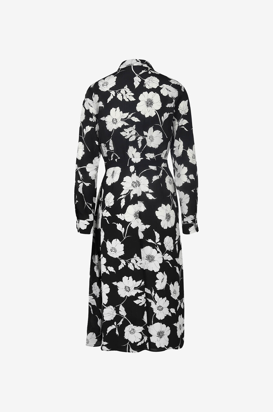 MAX MARA STUDIO Hemdkleid aus geblümter Seide Rita Damen WEISS 2