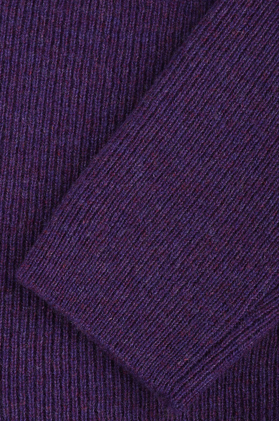 LISA YANG Gina cashmere knit crop top Women DARK PURPLE 3
