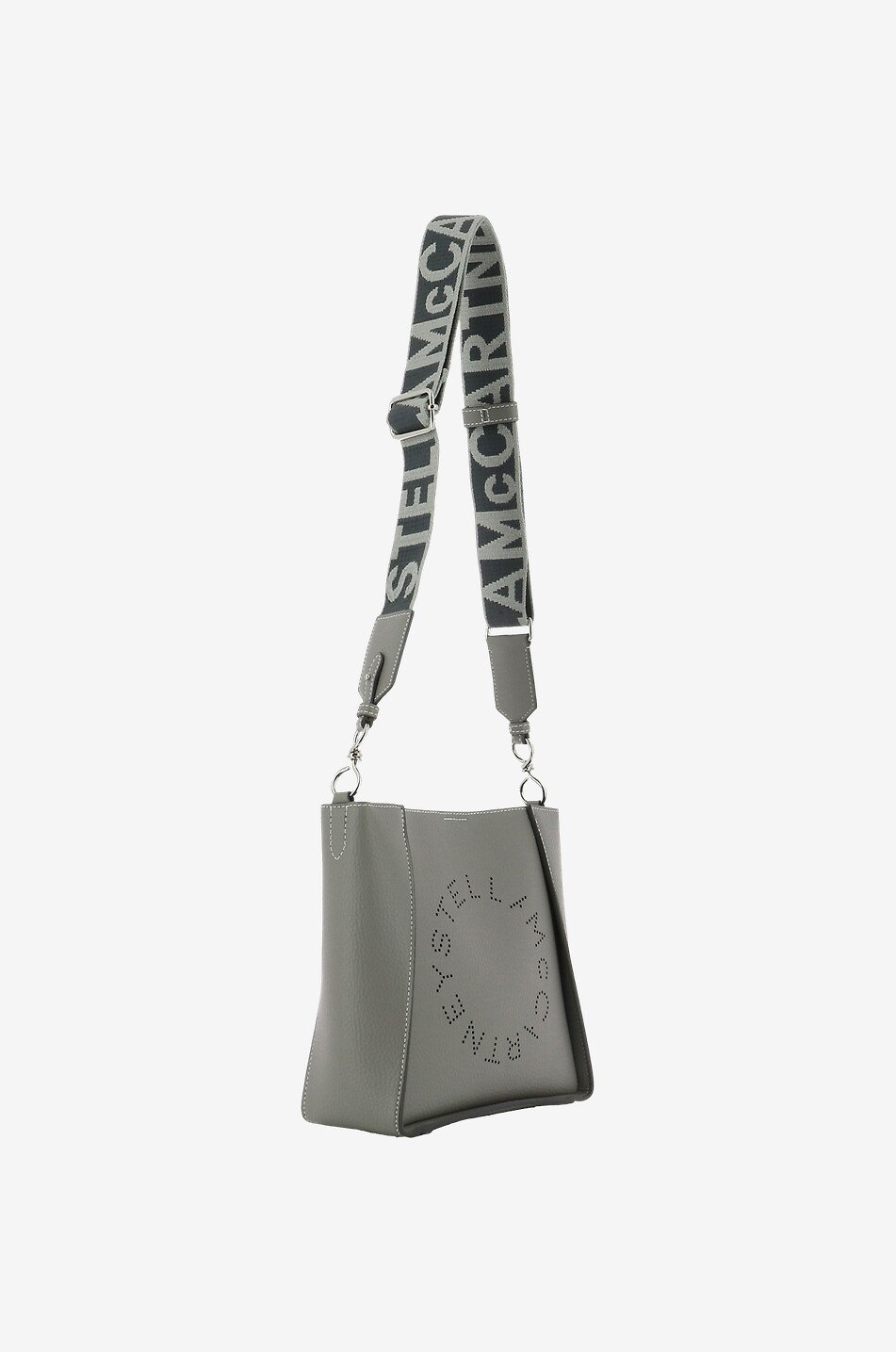 Sac porte croise en cuir graine synthetique Stella Logo Mini STELLA McCARTNEY Bongenie