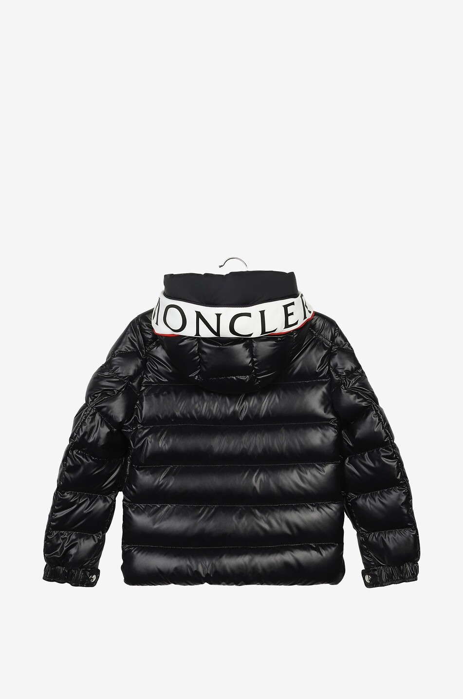 MONCLER Jungen-Daunenjacke mit Kapuze mit Strick Cardere Junge SCHWARZ 2
