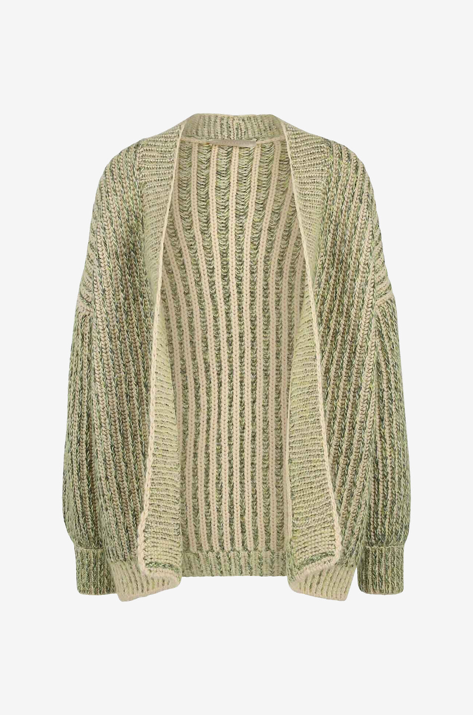 Blueberry merino wool cardigan