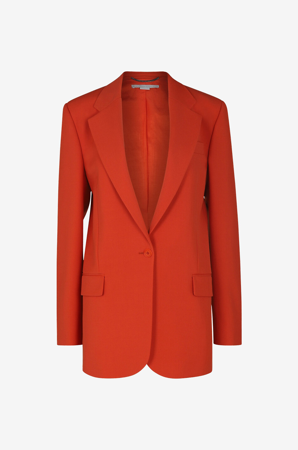 STELLA McCARTNEY Blazer oversize Twill Tailoring Femme ORANGE 1